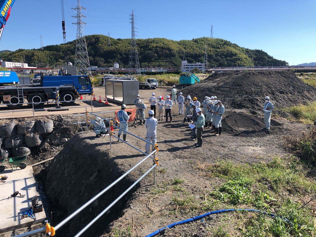 令和3・4年度　麻機遊水地（連通管工・連通管護岸工）